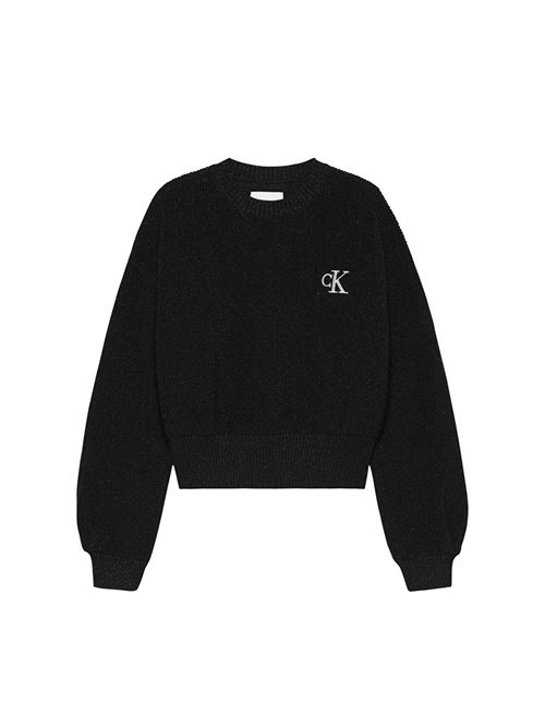 CALVIN KLEIN Lurex sweater for girls CALVIN KLEIN | CKIG0IG02327TBEH